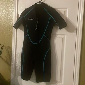 Seaskin men 3mm shorty wetsuit, full body dive suit brand new